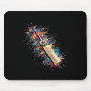 Tapis De Souris Graphisme d'art de T de cricket éclaboussure de pe
