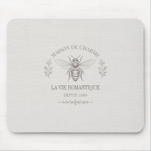 Tapis De Souris Gravure personnalisée de style country français