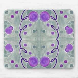 Tapis De Souris Gray Globes Blanket Mousepad