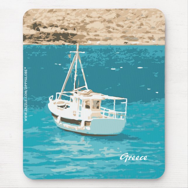 Tapis De Souris Grèce (Devant)