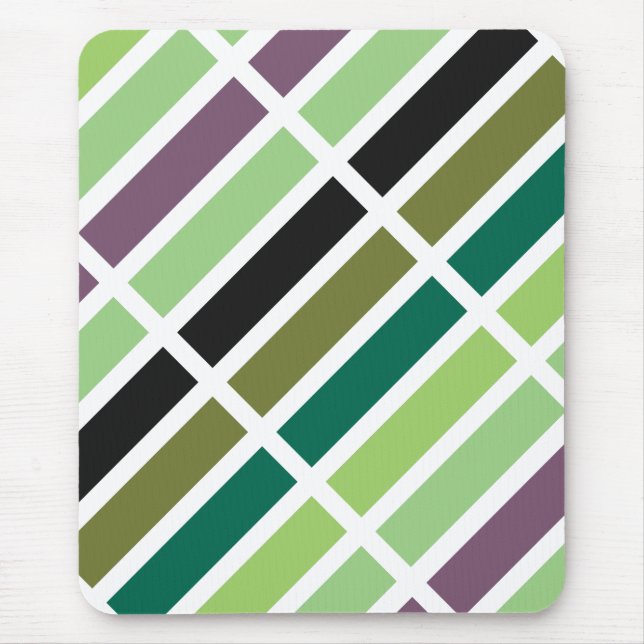 Tapis De Souris Green purple Black Hues (Devant)