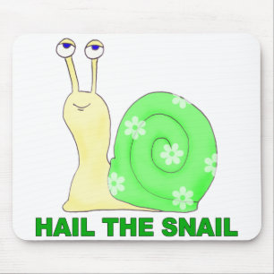 Tapis De Souris Grêlez l'escargot