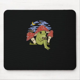Tapis De Souris Grenouille avec chapeau de champignon - Cottagecor