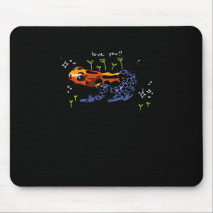 Tapis De Souris Grenouille qui t'aime style classique simple