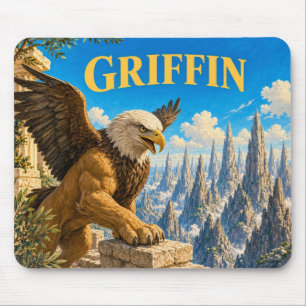 Tapis De Souris Griffin, Fantastique Gothique Monstre