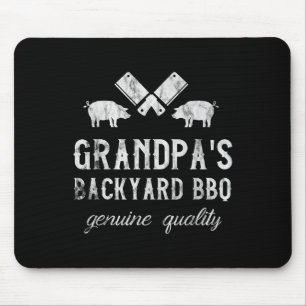 Tapis De Souris Grill Bbq Grandpa Dit _ Citation Barbecue Grill