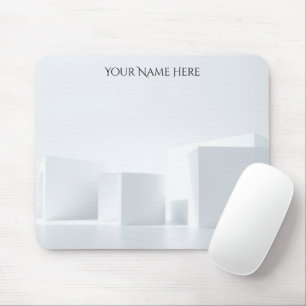 Tapis De Souris Grille minimaliste de plan directeur industriel
