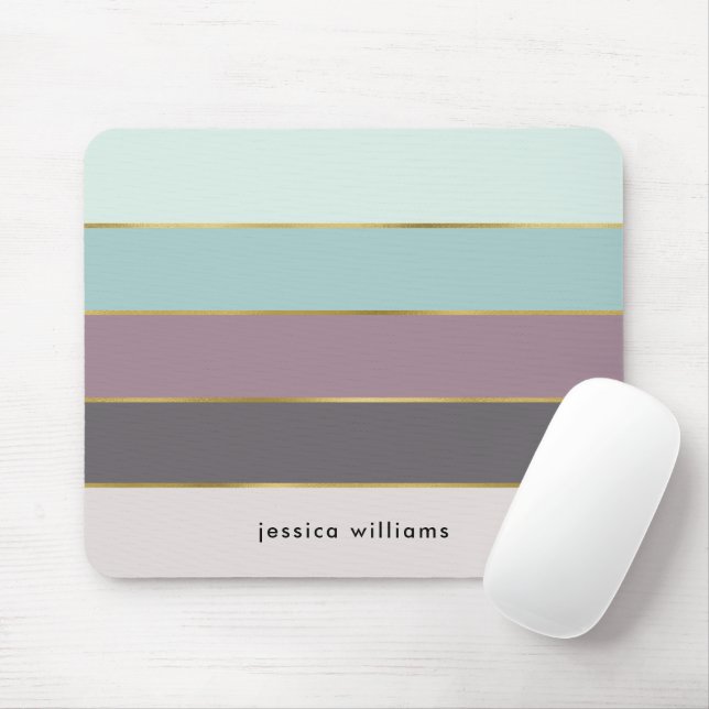 Tapis De Souris Grilles modernes personnalisées (Avec souris)