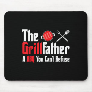 Tapis De Souris Grillfather A Bbq Vous Ne Pouvez Pas Refuser La Fê