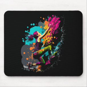 Tapis De Souris Grimpeur Intérieur Escalade de Mur Bouldering Clim