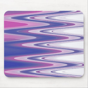Tapis De Souris gris bleu Fuchsia