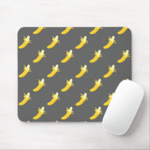 Tapis de souris gris de banane