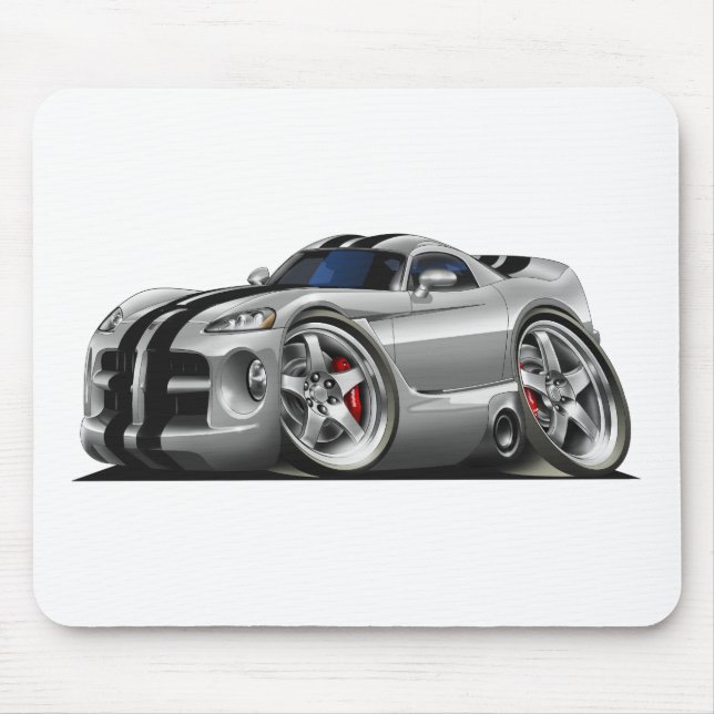 Tapis De Souris Gris de la vipère GTS/noir (Devant)