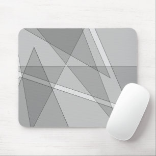 Tapis De Souris Gris géométrique