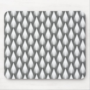 Tapis De Souris Gris métallique Éblouissant Rivages Mousepad