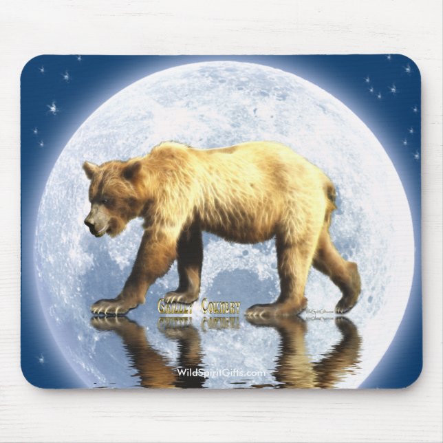 Tapis De Souris GRIZZLY PAYS Bear Collection (Devant)