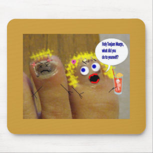 Tapis De Souris gros orteil