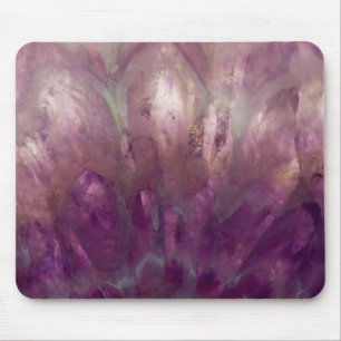 Tapis De Souris Gros plan d'une améthyste violette