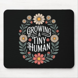 Tapis De Souris Grossissant Un Petit Humain Nouveau Maman Papa Gro