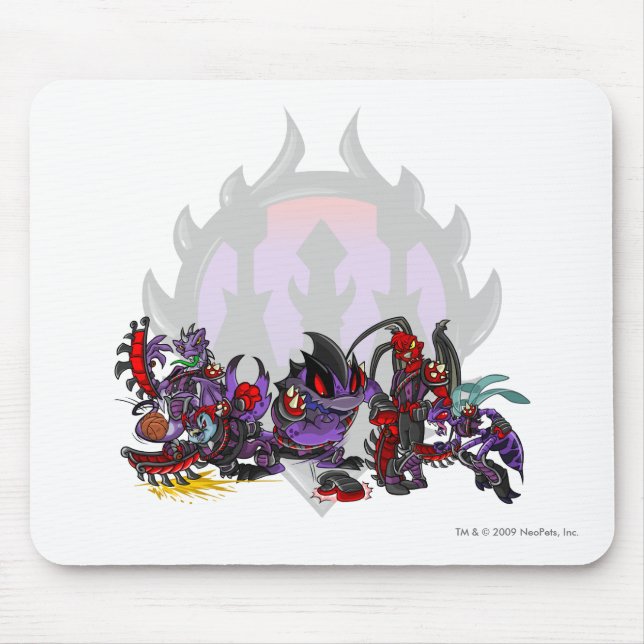 Tapis De Souris Groupe de citadelle de Darigan d'équipe (Devant)