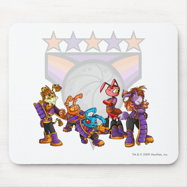 Tapis De Souris Groupe de Kreludor d'équipe (Devant)