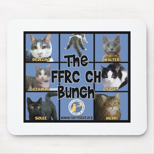 Tapis De Souris Groupe Mousepad de FFRC ch (Devant)