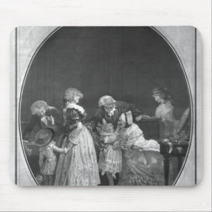 Tapis De Souris Groupes des fleurs ou de la grand-mère de