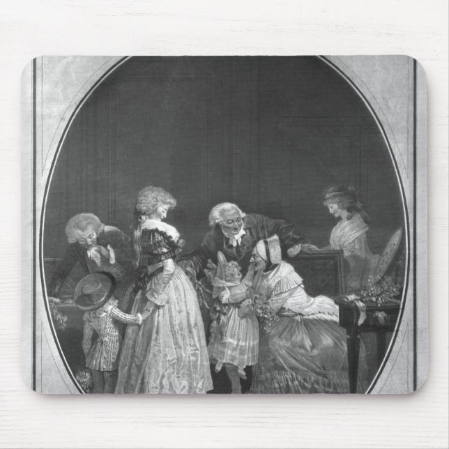 Tapis De Souris Groupes des fleurs ou de la grand-mère de (Devant)