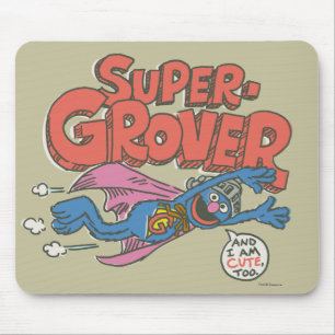 Tapis De Souris Grover Enfants Vintages 1