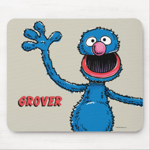 Tapis De Souris Grover vintage