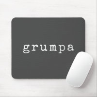 Grumpa | Grossesse grumeuse en noir et blanc