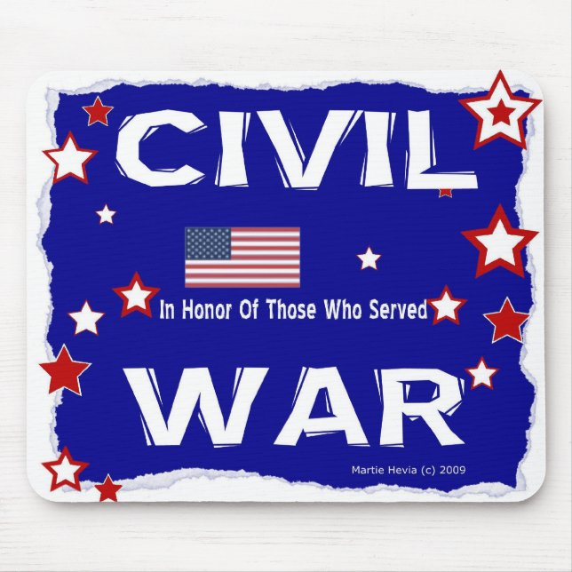 Tapis De Souris Guerre civile - En l'honneur - Mousepad (Devant)