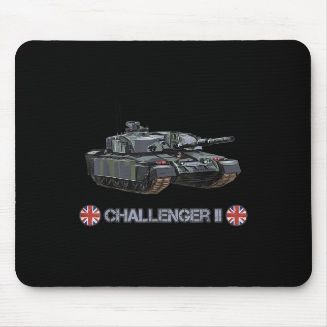 Tapis De Souris Guerre Froide British Fv4034 Challenger 2 lourd ch (Devant)