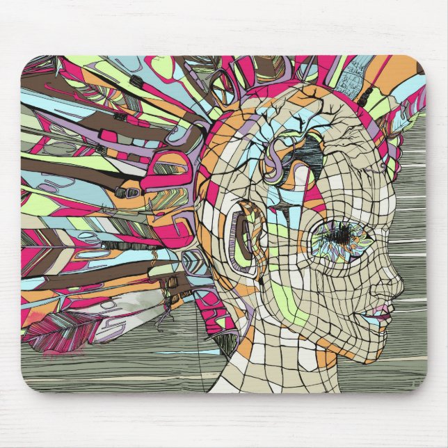 Tapis De Souris Guerrier (Devant)