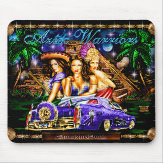 TAPIS DE SOURIS GUERRIER AZTÈQUE