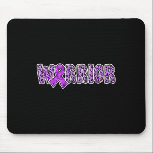 Tapis De Souris Guerrier de sensibilisation à la surdose Ribbon vi