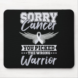 Tapis De Souris Guerrière du cancer Journée mondiale contre le can
