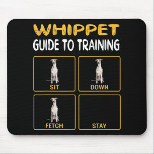 Tapis De Souris Guide Whippet Pour L'Entraînement De L'Obéissanc