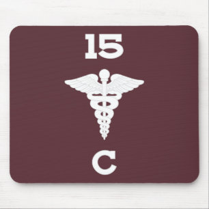 Tapis De Souris Guidon de la compagnie C du 15e BSB