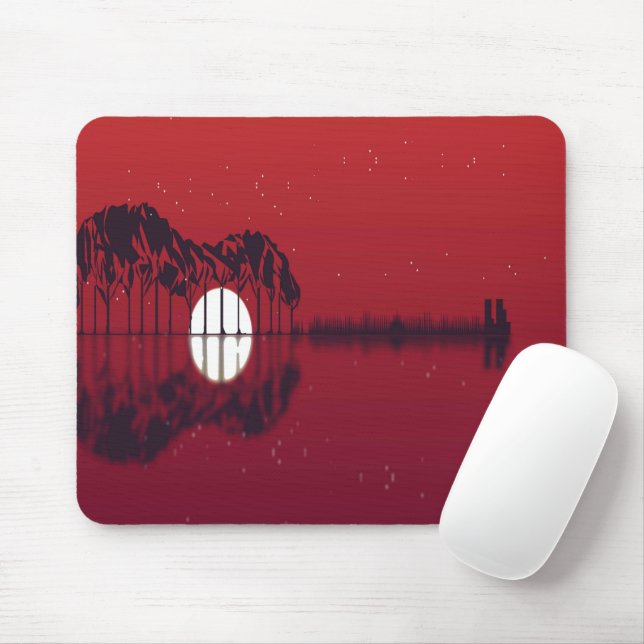 Tapis De Souris Guitare Cove (Avec souris)