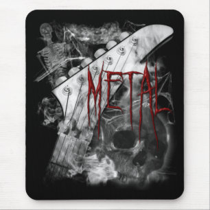 Tapis De Souris Guitare en métal de la mort
