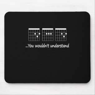 Tapis De Souris Guitarist You Would Not Understand Birthday