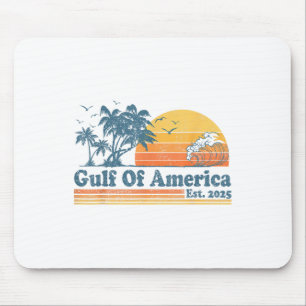 Tapis De Souris Gulf Of Us America Est 2025 Retro Vintage Beach Me
