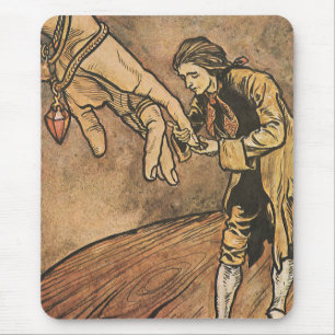 Tapis De Souris Gulliver's Travels vintage par Arthur Rackham