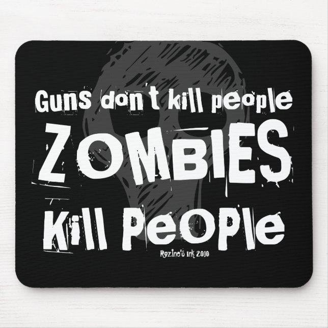 Tapis De Souris Guns don't kill people (Devant)
