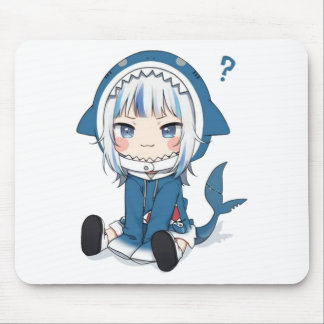 Tapis De Souris Gura Hololive (が う る ・ ぐ ら)