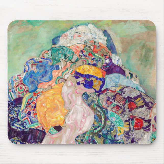 Tapis De Souris Gustav Klimt - Bébé / Berceau (Devant)