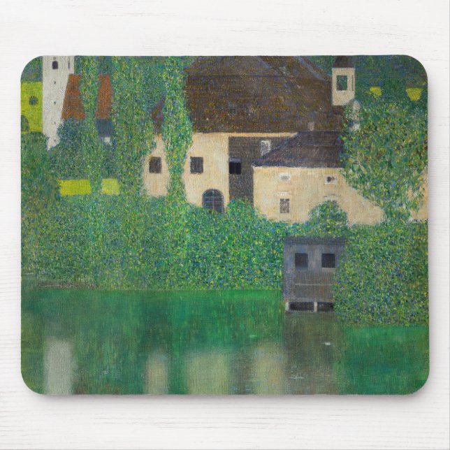 Tapis De Souris Gustav Klimt - Château aquatique (Devant)