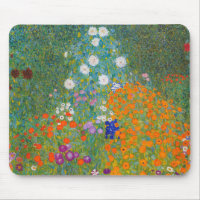 Gustav Klimt - Jardin des fleurs