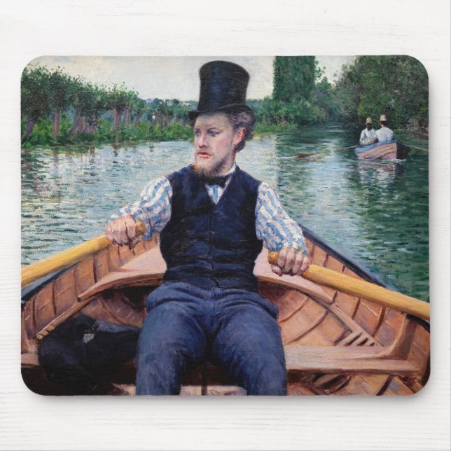 Tapis De Souris Gustave Caillebotte - Bateau (Devant)